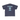 BALENCIAGA COLLEGE CREST CRINKLED TEE 'OCEAN BLUE'