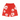 DENIM TEARS UNIVERSITY SHORTS ‘RED’