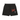 SAINT MICHAEL LOGO SWEAT SHORTS 'BLACK'