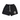 SAINT VANITY NYLON LOGO BUTTON SHORTS 'BLACK'