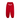 SP5DER NUMBER 555 SWEATPANTS 'RED'