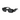 PRADA SUNGLASSES BLACK SQUARE RECTANGLE