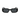 PRADA SUNGLASSES BLACK SQUARE RECTANGLE
