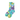 BAPE TIE DYE SOCKS 'MULTI'