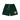 BRAVEST STUDIO SHORTS DARK GREEN W/ LIGHT GREEN B LOGO
