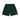 BRAVEST STUDIO SHORTS DARK GREEN W/ LIGHT GREEN B LOGO